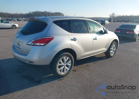 2012 Nissan Murano S из США, поврежденный, VIN JN8AZ1MW2CW235990